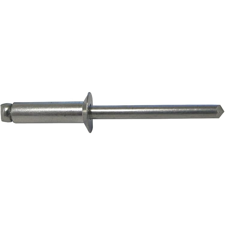 Picture of Brighton Best Br100004 Scs 4-6 1/8 (.313-.375)X0.500 Steel/Steel Countersunk Blind Rivet, Zinc Cr+3